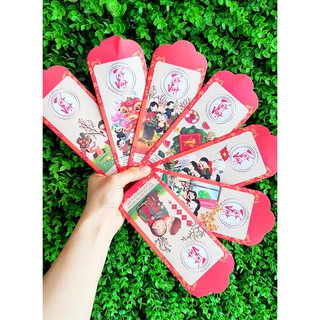Bộ 8 mẫu lì xì tết việt chia đều các mẫu tết 2020