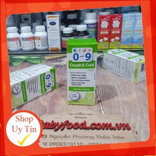 Cough & cold syrup for kids cho bé từ 0 đến 9 tuổi