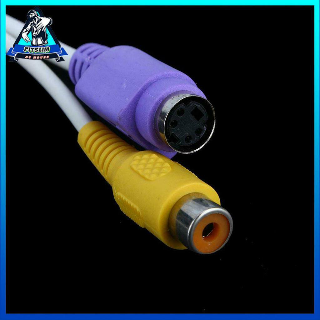 1 Bộ Chuyển Đổi 15 Pin Pc Vga Svga Sang S-Video Rca