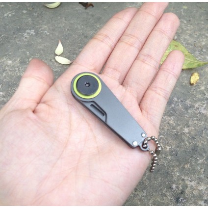 [ Siêu Rẻ] Dao Phượt Nhỏ Gọn Mini EDC - Treo Móc Khóa - Thép Không Gỉ - Lưỡi Dao 3CM - Hàng Có Sẵn Trong Kho