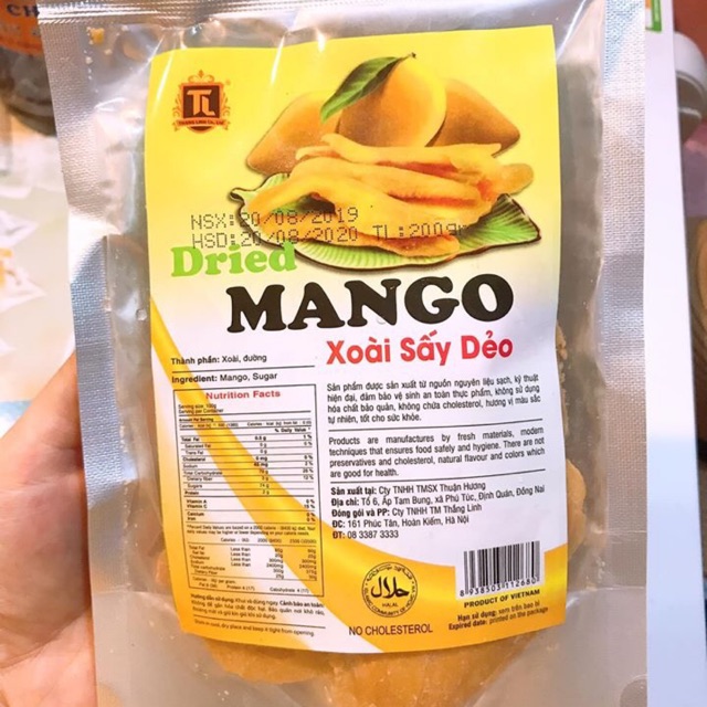 Xoài sấy dẻo