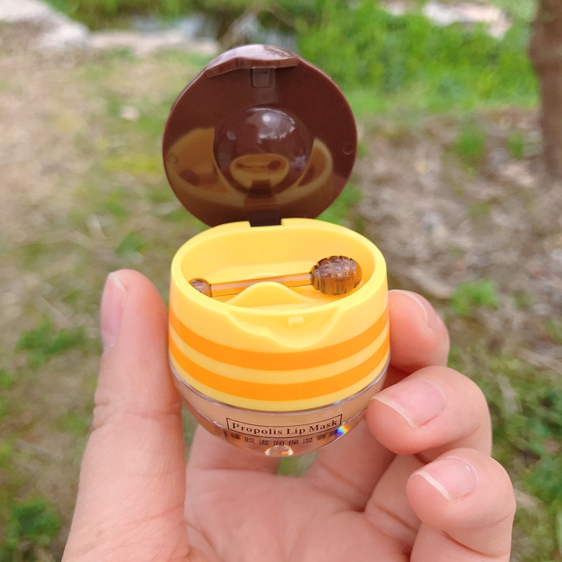 Lọ mặt nạ môi mật ong giúp tẩy da chết giúp cho làn da môi dịu nhẹ | BigBuy360 - bigbuy360.vn