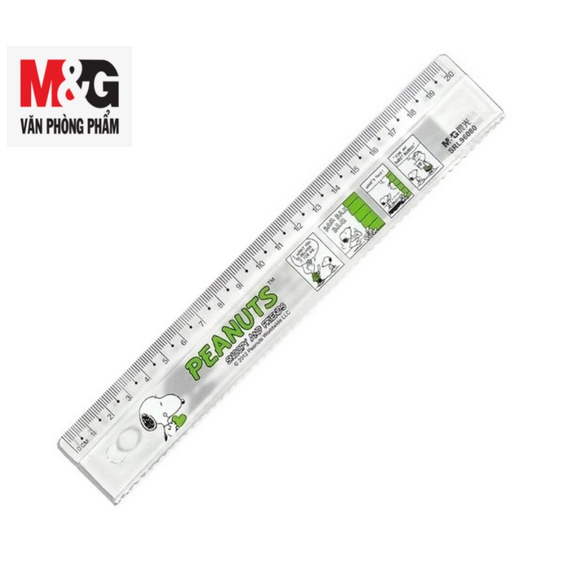 THƯỚC KẺ M&amp;G SRL96080 (Giao màu Ngẫu Nhiên)-1 cây