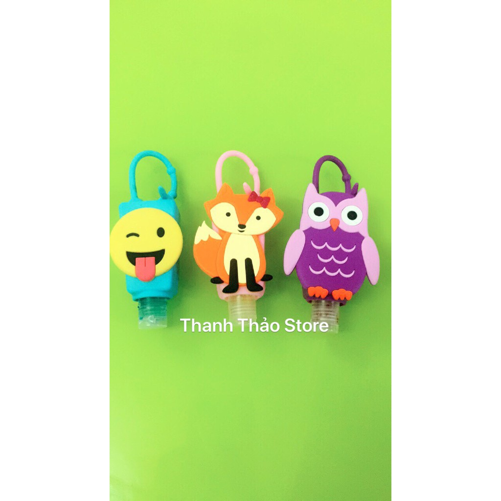 Gel rửa tay khô diệt khuẩn Buddies có vỏ bọc hình thú tiện lợi 30ml | BigBuy360 - bigbuy360.vn