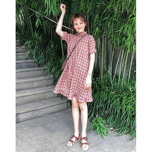 Đầm suông đuôi cá