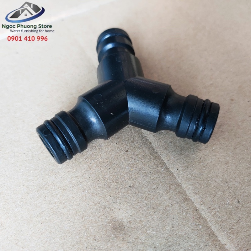 Cút nối nhanh dương chia 3 hướng ống mềm 14mm-21mm AQUAMATE ĐÀI LOAN - Mã W3280