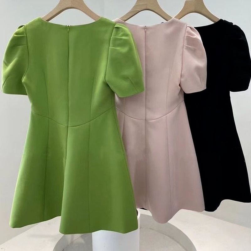 Đầm Ôm Eo Đính Nơ Ngọt Ngào Thời Trang Mùa Hè Cá Tính