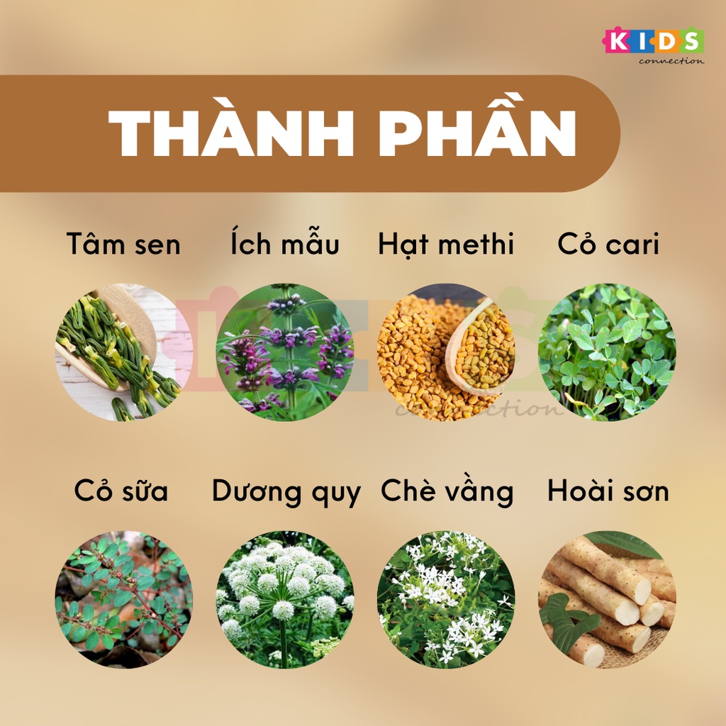 Lợi sữa Himom dạng cao lỏng cao cấp hỗ trợ tăng tiết sữa, giảm nguy cơ tắc tuyến sữa (hộp 30 gói)