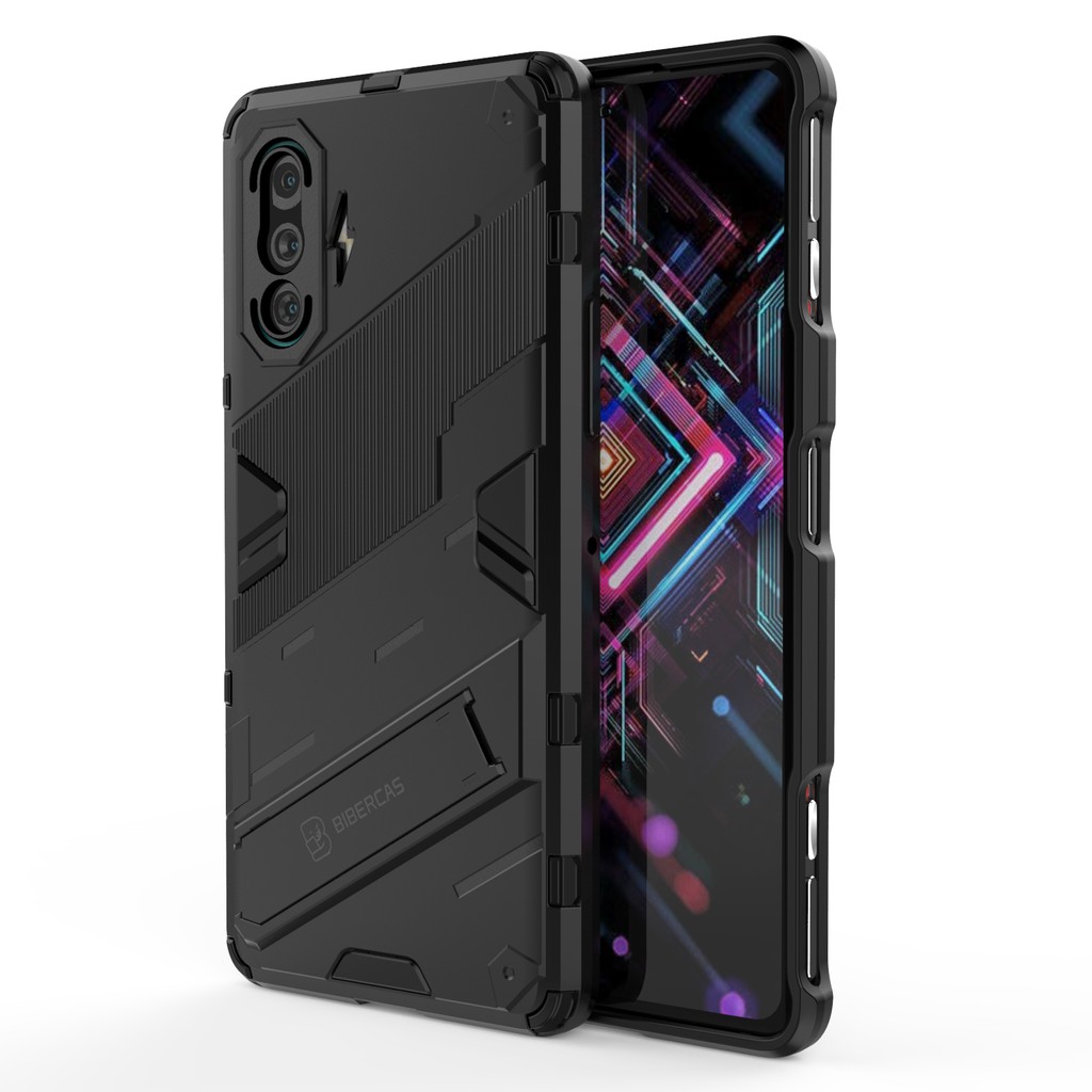 ỐP LƯNG REDMI K40 GAMING / POCO F3 GT IRON MAN VER 2 CHỐNG SỐC THỜI TRANG CAO CẤP