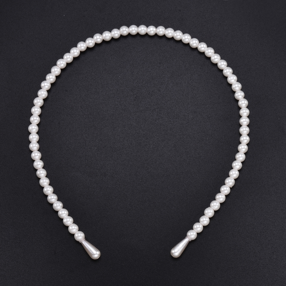 Băng đô chuỗi hạt ngọc trai phong cách Hàn Quốc