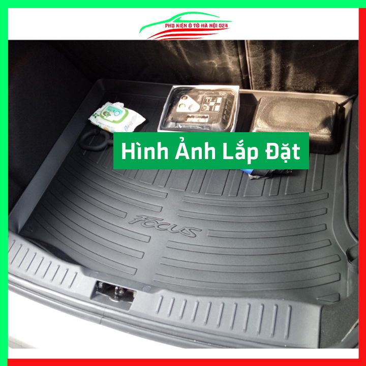 Thảm nhựa lót cốp Ford Focus 2012-2020 nhựa dẻo dày dặn đàn hồi tốt