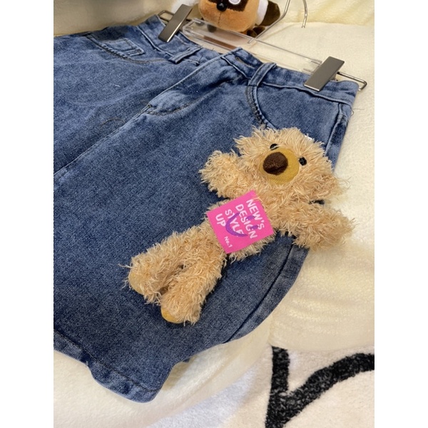 SET BỘ ĐI CHƠI - ÁO SƠ MI DENIM KÈM CHÂN VÁY CÓ GẮN GẤU DỄ THƯƠNG CAO CẤP - CÓ SIZE - HB031 vs HB029