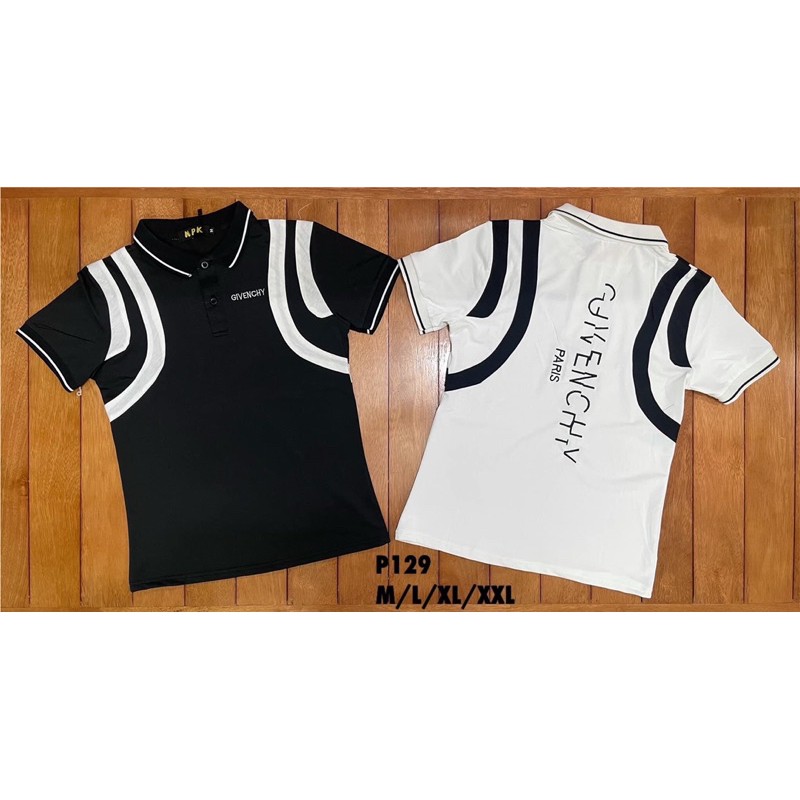 Áo polo gvc đen trắng(video) | BigBuy360 - bigbuy360.vn