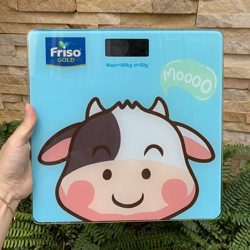 Cân sức khỏe điện tử hình bò sữa (quà tặng Friso)