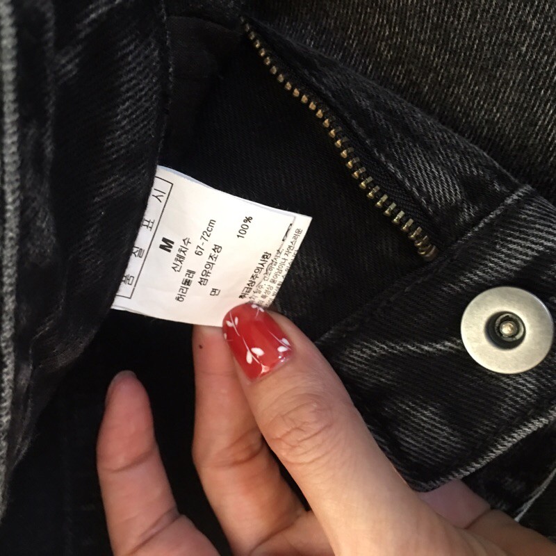 Chân váy jean dài lưng cao dáng A xẻ tà phong cách Hàn Quốc có bigsize | BigBuy360 - bigbuy360.vn