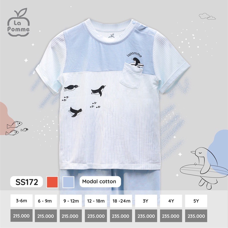 Lapome - Bộ cộc chim cánh cụt SS172