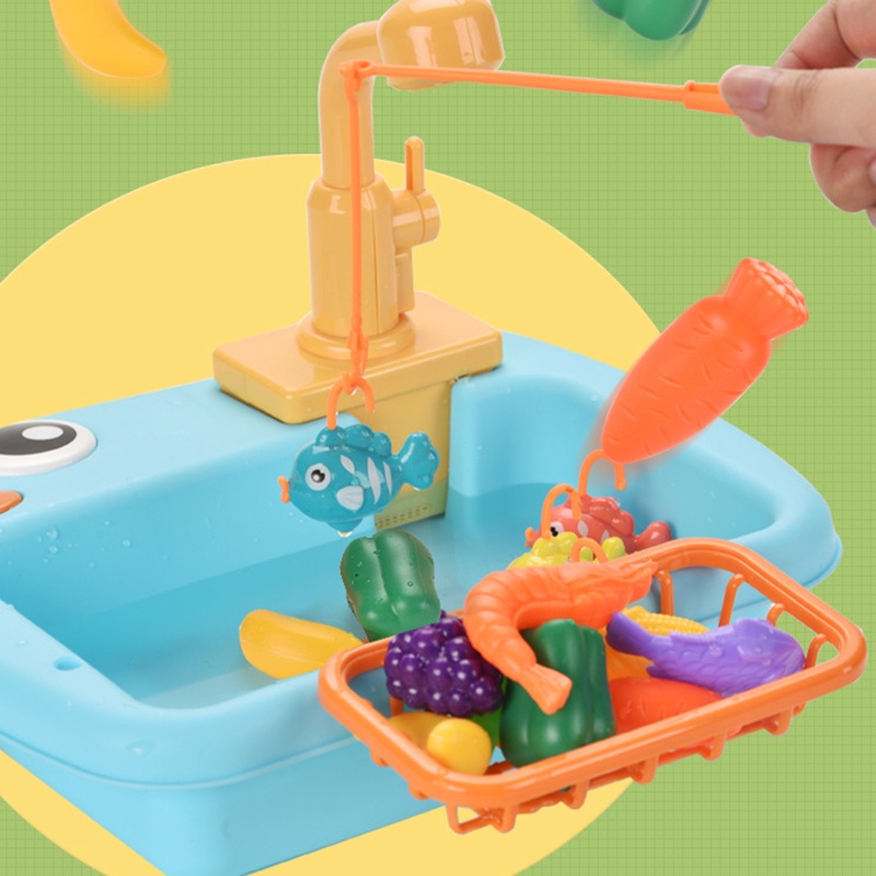 Bộ Đồ Chơi Bồn Rửa Chén Thú Vị Cho Bé
