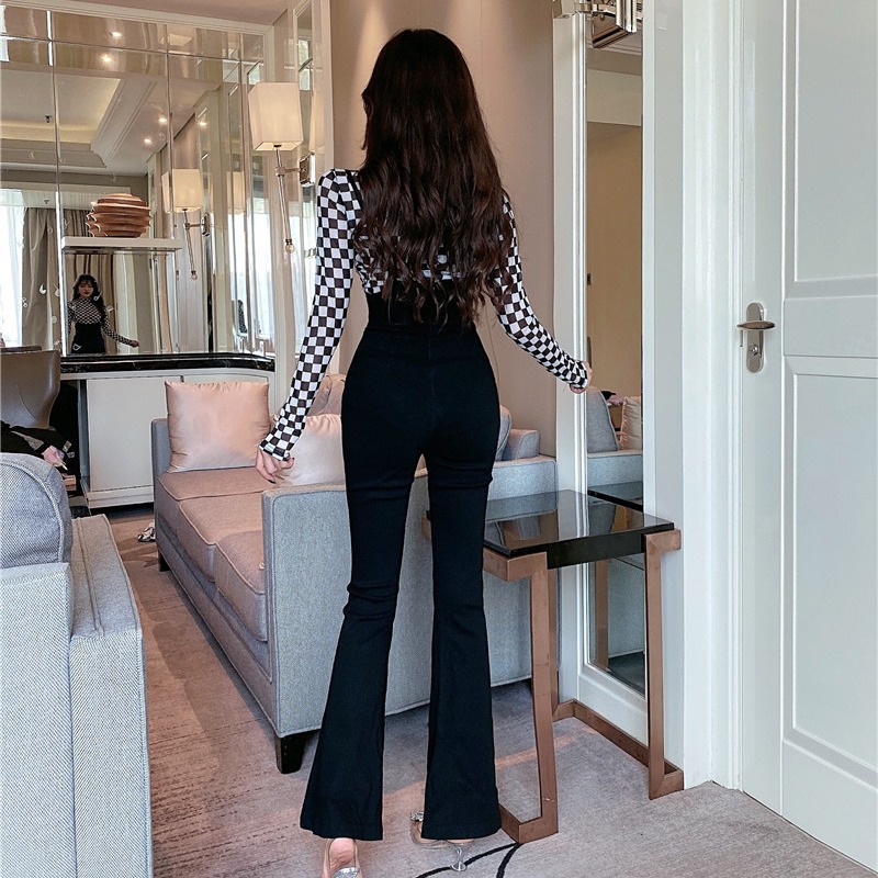 Áo Tay Dài Và Quần Dài Ống Loe Thời Trang Cho Nữ 2021 | BigBuy360 - bigbuy360.vn