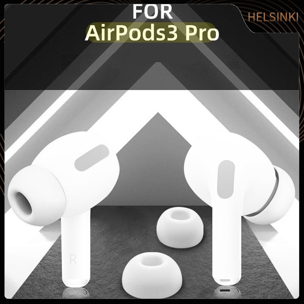 Set 2 Nút Tai Nghe Thay Thế Bằng Silicon Mềm Cho Airpods Pro