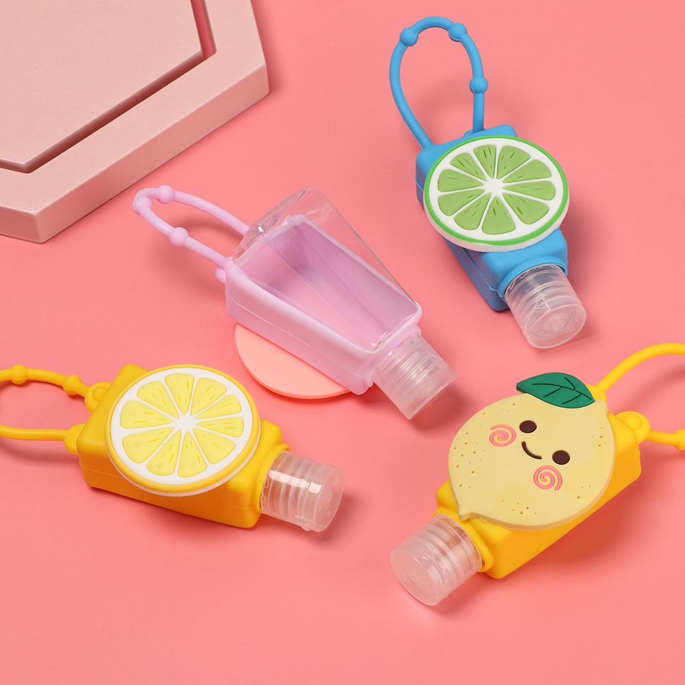 [Hàng mới về] Chai đựng xà phòng rửa tay hình hoạt hình chất lượng cao 30ml