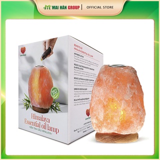 Đèn Đá Muối Xông Tinh Dầu - Đá Muối Himalaya Tự Nhiên 100% - Hàng Chính Hãng 100%