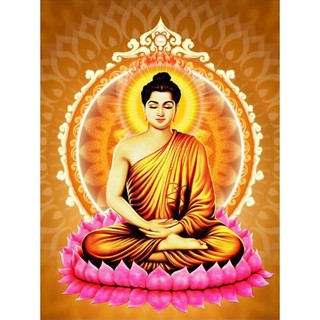 Tranh Thêu Chữ Thập 3D Phật Thích Ca LV3433 , DV6280 (KHÁCH TỰ THÊU) KT:50X70CM