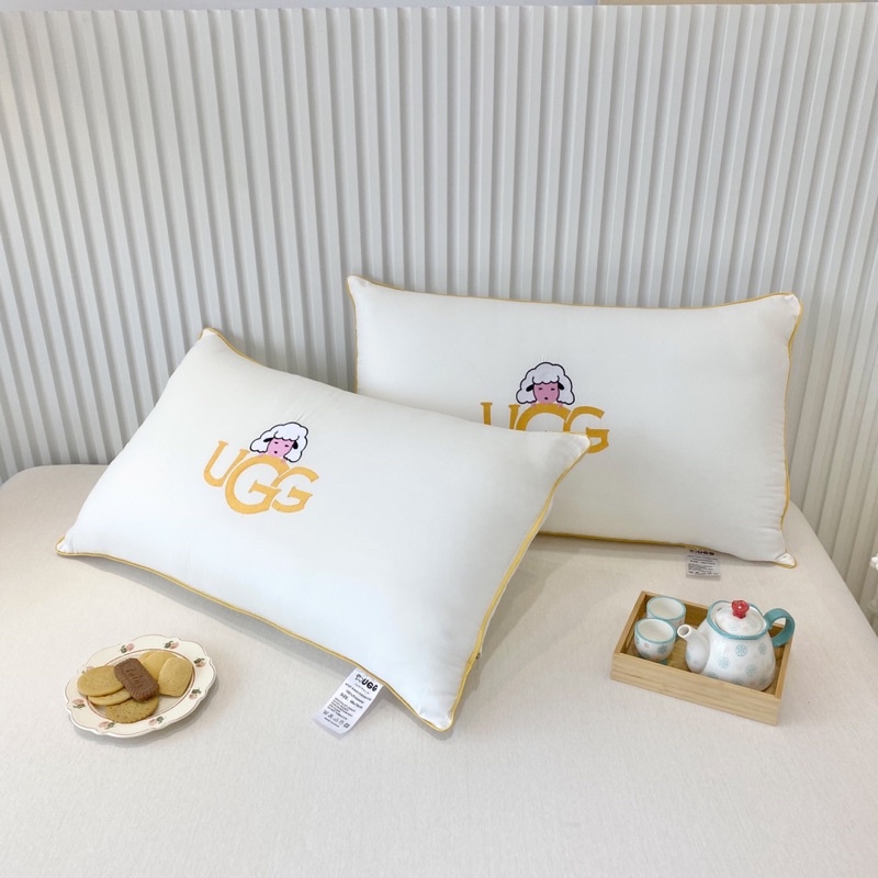Ruột gối UGG cao cấp từ bông xơ sợi tơ mềm mịn cho giấc ngủ thật ngon kt 50x70