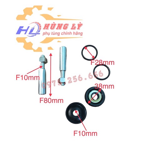 Trục ắc phi dê 6700 (30*188) samtin  phụ tùng ô tô phụ tùng Hùng Lỳ