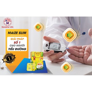 (Hộp 50 gói) MAIZE SLIM - đường bắp ăn kiêng