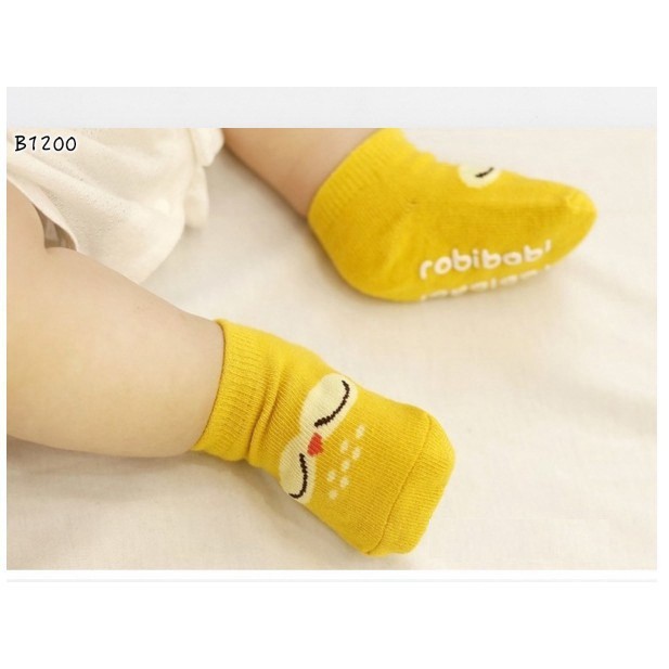 Tất Trẻ Em Cổ Ngắn Chống Trơn Cho Bé Trai Bé Gái Kids Shock