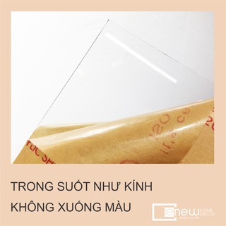 Tấm mica trong dày 2mm Đài Loan FS khổ A4 (20x30) A3 (30x42)