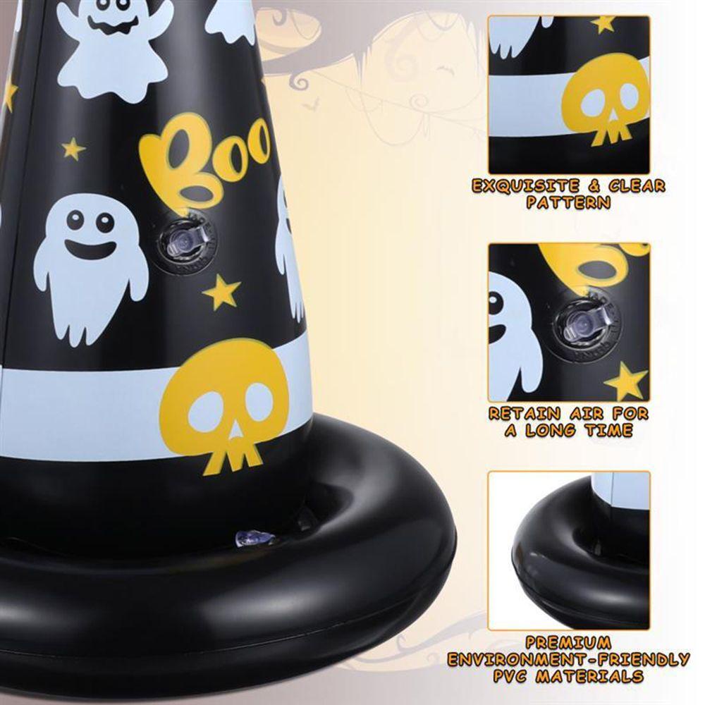 Mũ Phù Thủy Bơm Hơi Đồ Chơi Halloween