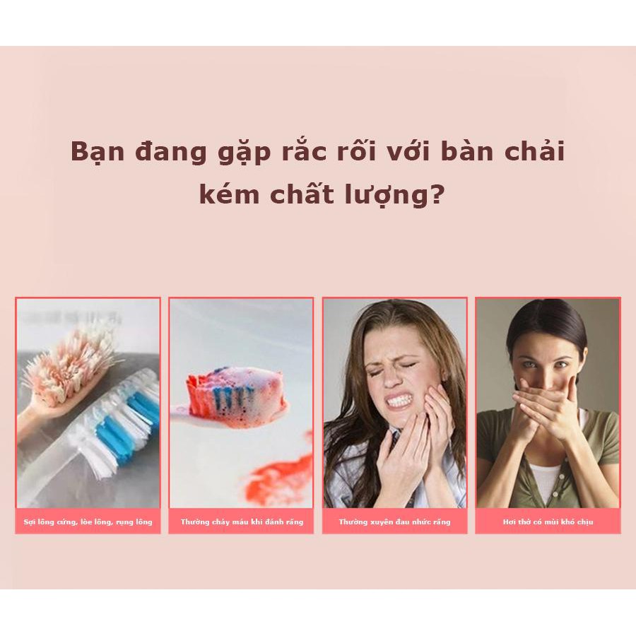 Bàn chải đánh răng cao cấp anriea bảo vệ nướu răng màu ngẫu nhiên - chính - ảnh sản phẩm 2