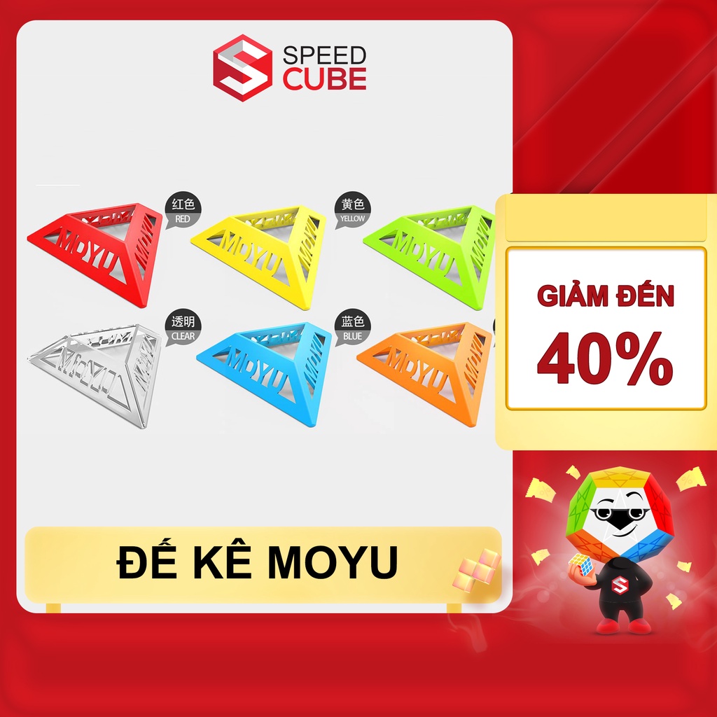 [Mã 12LSSALE giảm 100% đơn 50k] Đế Kê Rubik Nhiều Màu Sắc, Đế Đỡ Phù Hợp Mọi Loại Rubik – Shop Speed Cube