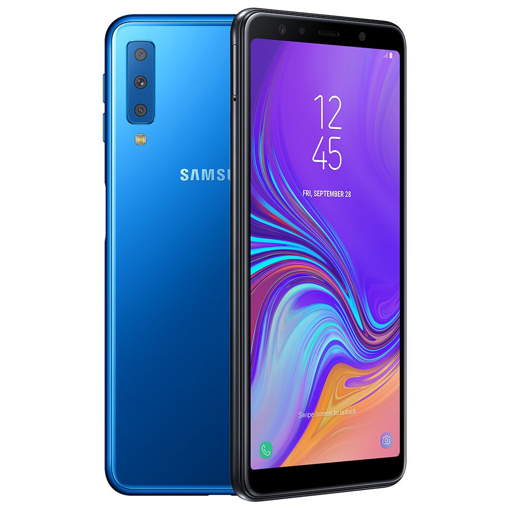 Điện thoại Smartphone Samsung Galaxy A7 2018 3 camera khủng chính hãng bền đẹp giá rẻ