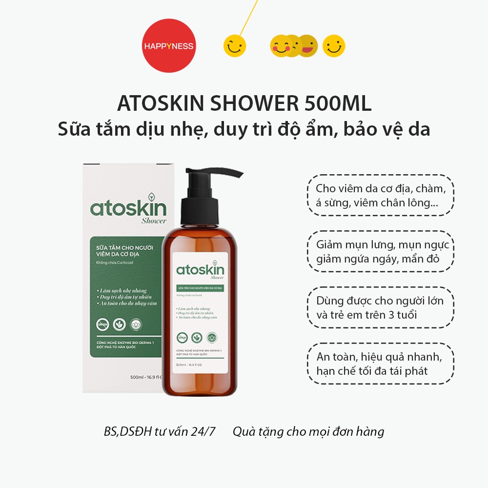 Atoskin - Giải pháp toàn diện cho người viêm da cơ địa - Nói không với corticoid