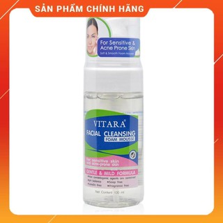 [Free ship] sữa rửa mặt dạng bọt VITARA FACIAL CLEANSING FOAM MOUSSE