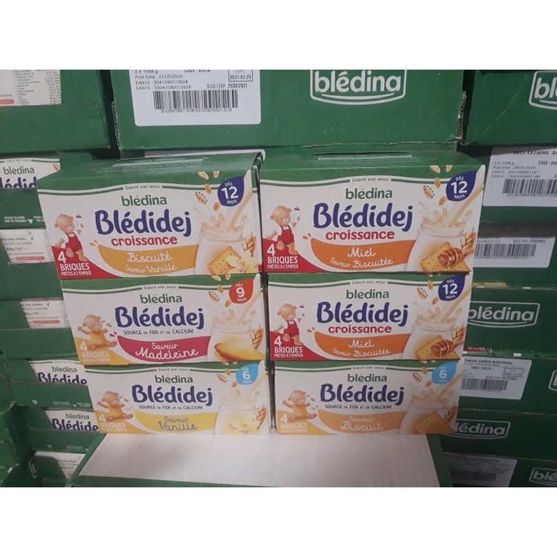 Sữa nước Bledina Pháp số 6m, 9m, 12m ( date T1/2023) Mẫu mới