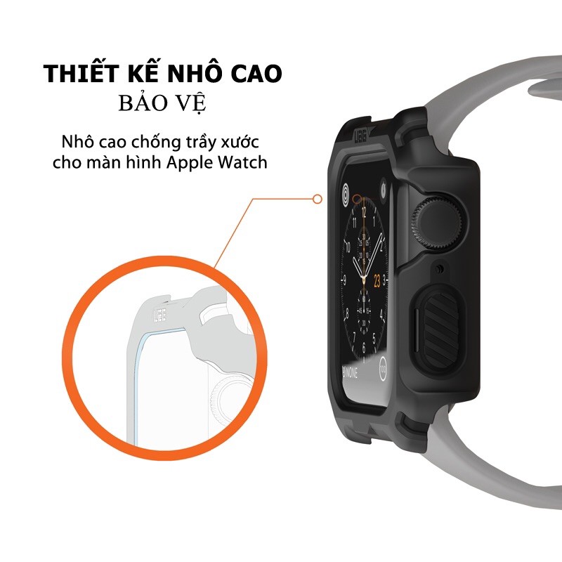 Ốp Chống sốc cho Apple Watch Series 4 , 5 , 6 Size 44 mm UAG cao cấp