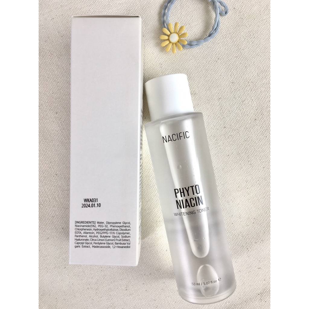 Nước cân bằng dưỡng trắng da giảm mụn Nacific Phyto Niacin Whitening Toner 150ml