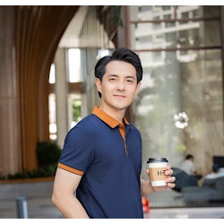 Áo polo nam cafe phối nẹp YODY trẻ trung chống tia UV hữu hiệu - APM3635