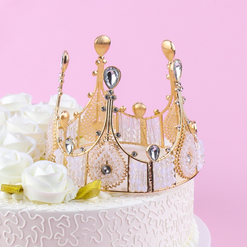 – Vương Miện Hoàng Tử - To  - Trang trí bánh sinh nhật bánh kem