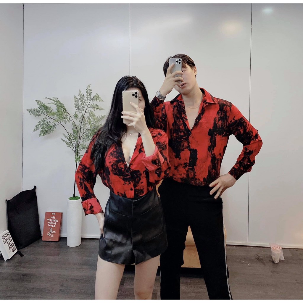 Áo Sơ Mi Đôi Nam Nữ | BigBuy360 - bigbuy360.vn