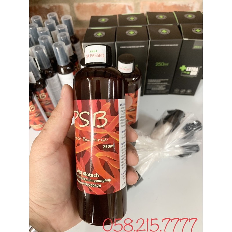 PSB 250ml - Chế Phẩm sinh học dành cho bể cá cảnh, hồ Koi