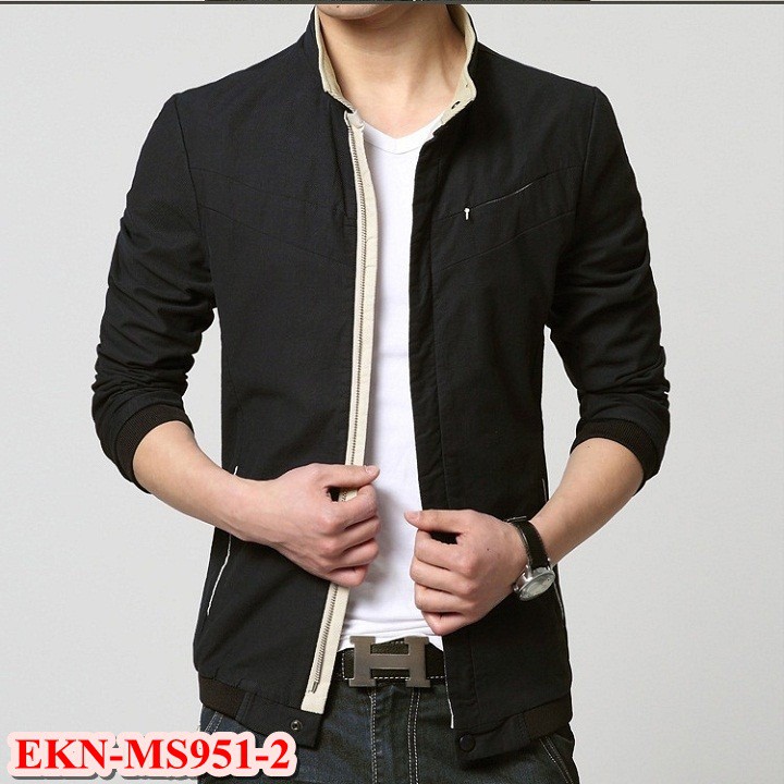 Áo Khoác Nam Kaki Hàn Quốc Phối Màu MS951
