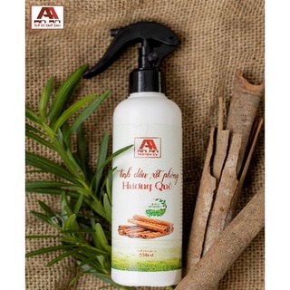 Chai xịt thơm phòng tinh dầu quế khử mùi 250ml an an xua đuổi côn trùng hiệu quả.
