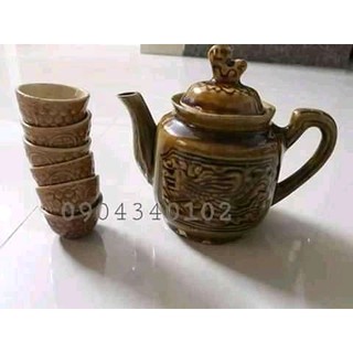 Bộ bình uống trà Nam Bộ xưa