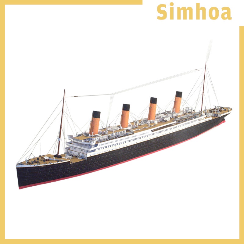 Mô hình tàu Titanic 3D bằng giấy tỷ lệ 1/400