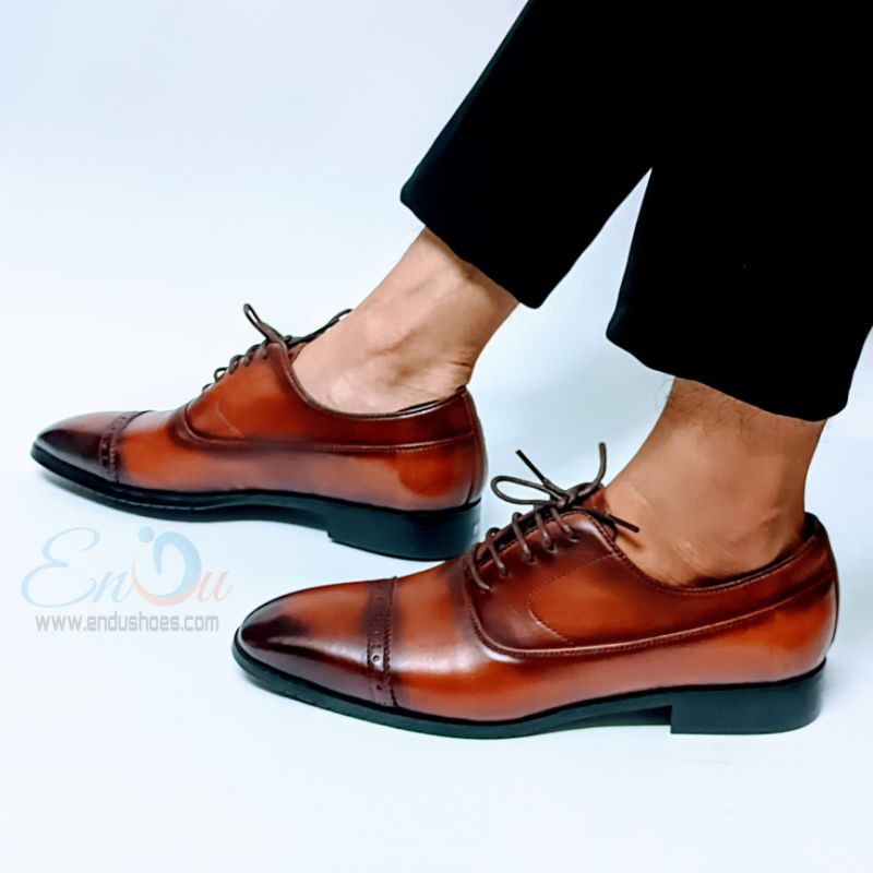 Giày Da Nam Brogues Oxford Cho Phái Mạnh - ENDU SHOES