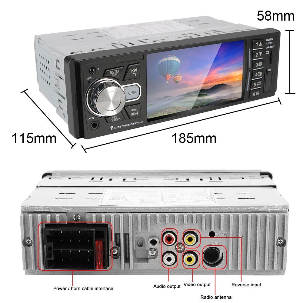 MYRONGVN Đầu MP5 USB / AM / FM / RDS Kết Nối Điện Thoại Gắn Bảng Điều Khiển Xe Hơi